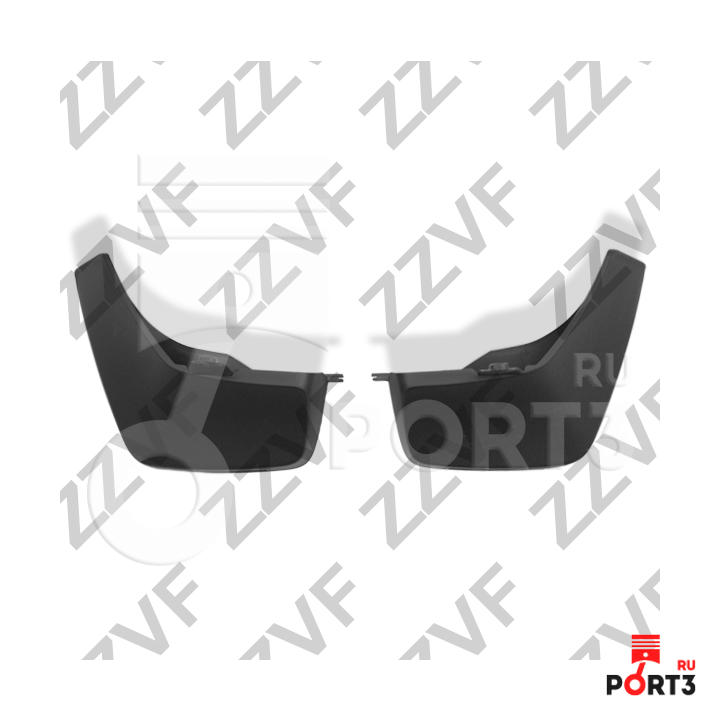 задние брызговики меган 2