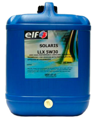   Elf SOLARIS LLX 5W-30 20