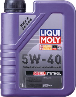   Liqui moly Diesel Synthoil 5W-40 1