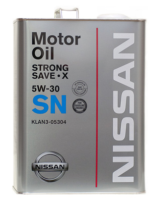   Nissan Strong Save X 5W-30 SN 4