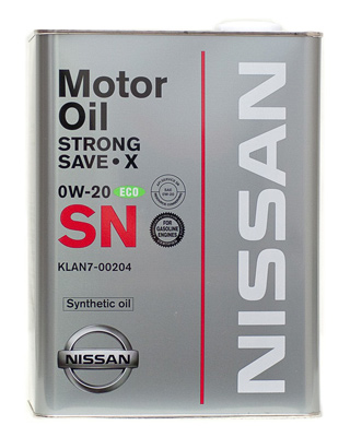   Nissan Strong Save X 0W-20 SN 4