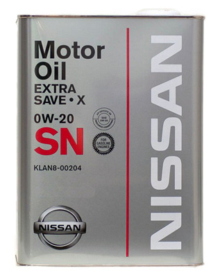   Nissan Extra Save X 0W-20 SN 4