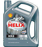   Shell Helix HX8 Synthetic 5W-40 4
