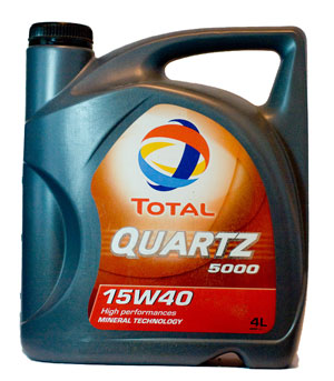   Total Quartz 5000 15W-40 4