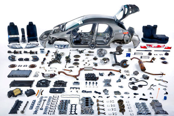 Honda Civic разобран на автозапчасти